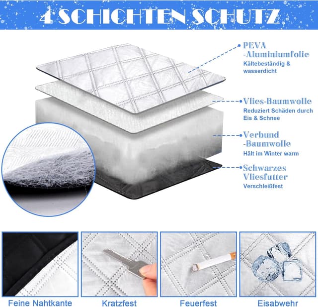 Thumbnail 1 de Tevlaphee Frontscheibenabdeckung 197×157×128 cm