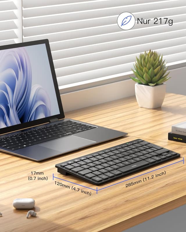 Thumbnail 4 de Inateck KB01003 Kabellose Bluetooth-Tastatur