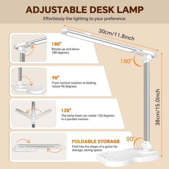 Thumbnail 5 de Lampe de Bureau LED 10 niveaux