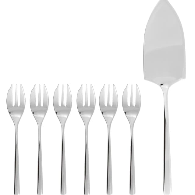 Imagen de Sambonet Set de 6 tenedores y pala 🍴 en OfertitasTOP