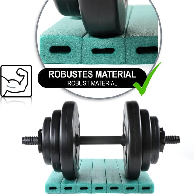 Thumbnail 4 de com-four cuscino per ginocchio 35x30x2,5 cm