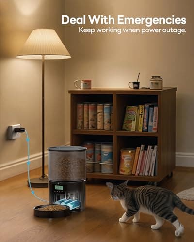 Thumbnail 6 de POOEKEN Dispensador de comida para gatos 4L