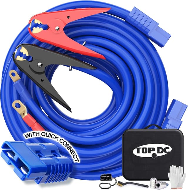 Detalle de TOPDC Jumper Cables 30 ft 800A