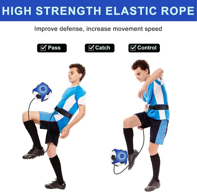 Detalle 1 de KYOU Football Kick Trainer belt, fits Size 3-5