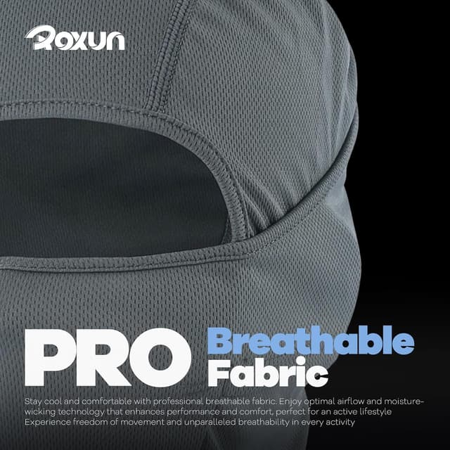 Thumbnail 1 de ROXUN Ski Mask Balaclava Shiesty — windproof face cover 🎭