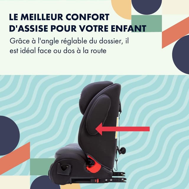 Detalle de Star Ibaby City Fix HQ 668, siège auto 1 2 3