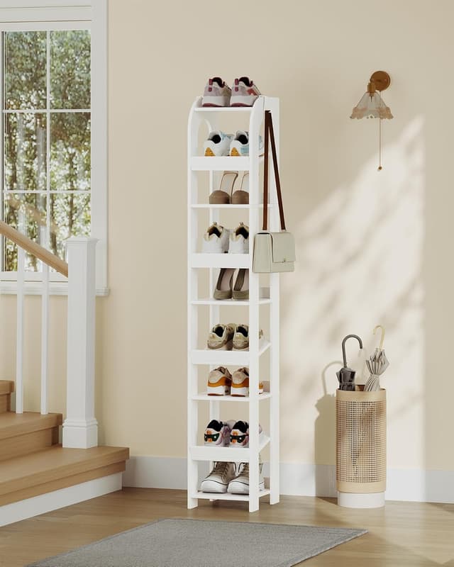 Thumbnail 1 de Hzuaneri Étagère à Chaussures 9 niveaux 151,5 cm