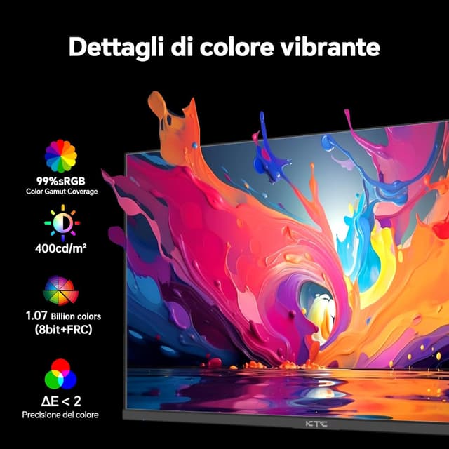 Thumbnail 3 de KTC Monitor Gaming 24" 2K QHD 180Hz