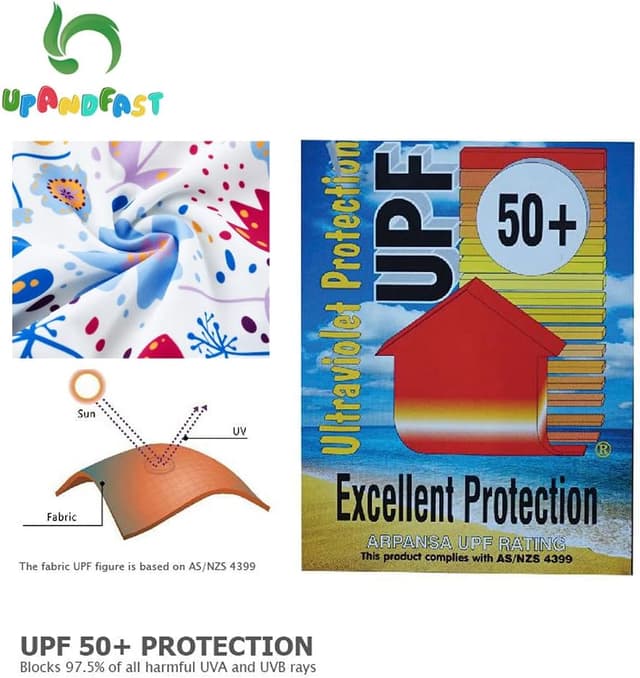 Thumbnail 3 de Upandfast Baby Girl One Piece UPF 50+