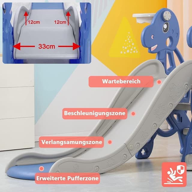 Detalle 2 de LARS360 LARS360 4-in-1 Spielplatzset 145 cm