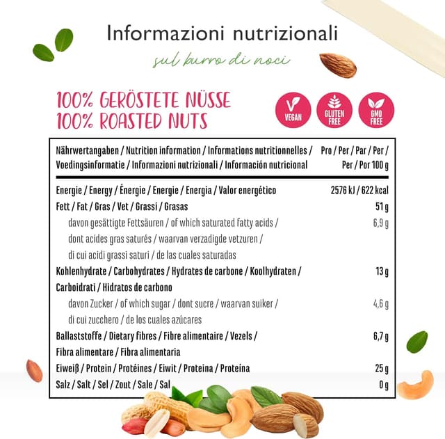 Thumbnail 1 de Burro di noci misto 1 kg 🍯