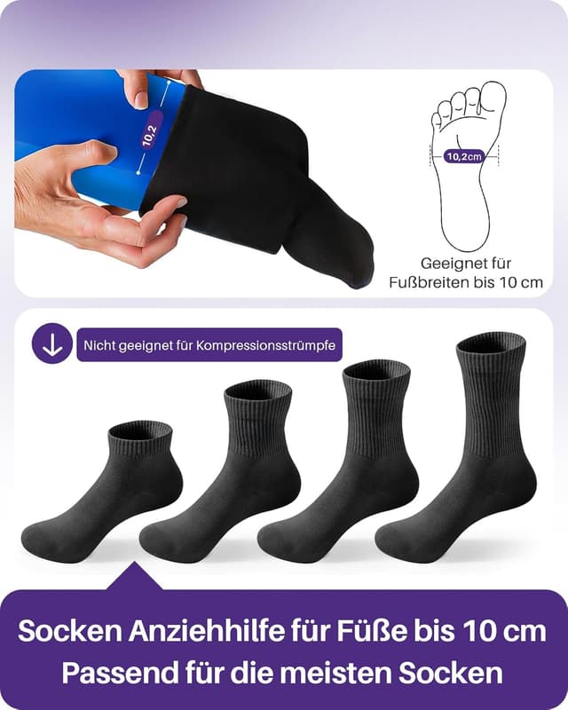 Thumbnail 3 de Kekoy Strumpfanziehhilfe U‑förmig für Senioren