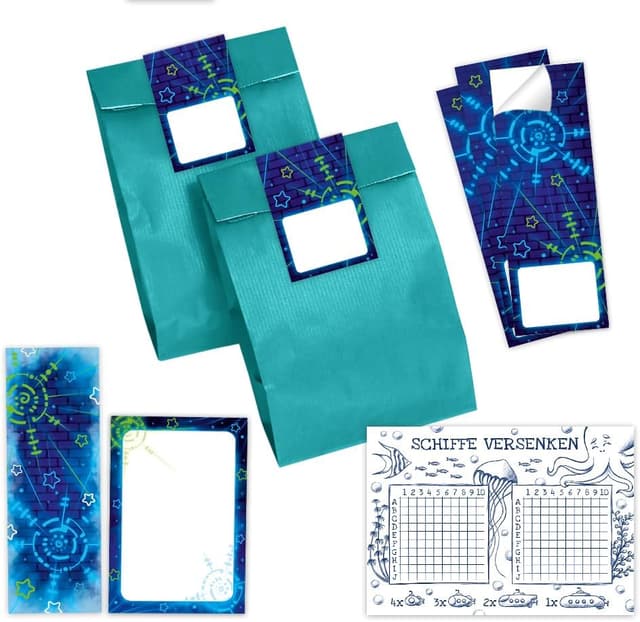 Thumbnail 4 de Minkocards 12 Geschenktüten Natur 14x22 cm