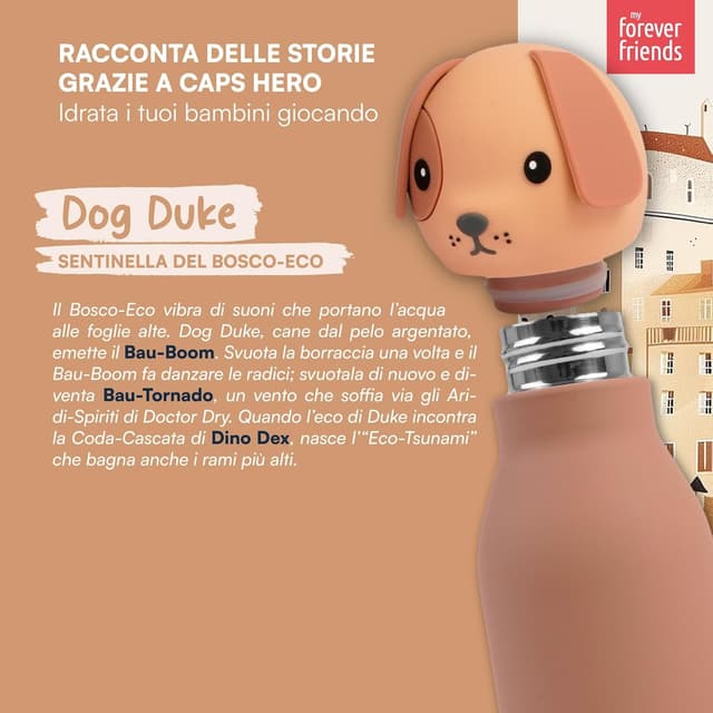 Detalle 2 de CapsHero Duke Borraccia 520ml