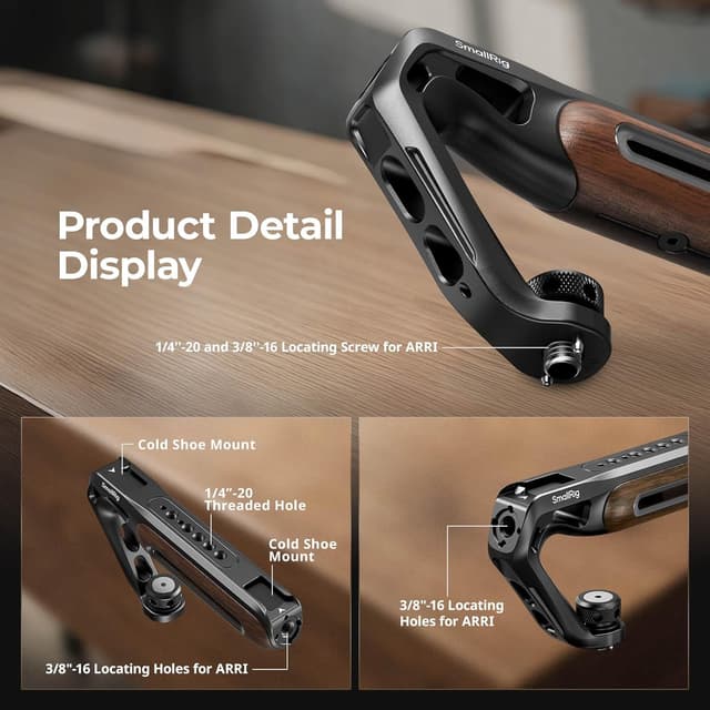 Detalle 2 de SMALLRIG Top Handle 15 kg ARRI-Zubehör