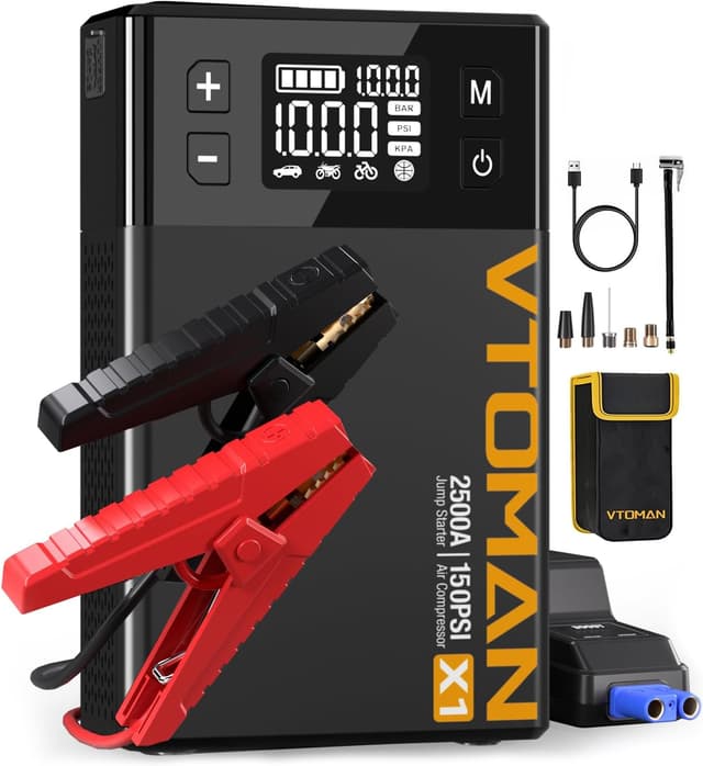 Detalle de VTOMAN X1 jump starter 2500A