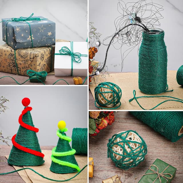 Thumbnail 6 de nuoshen 200m green hemp garden twine