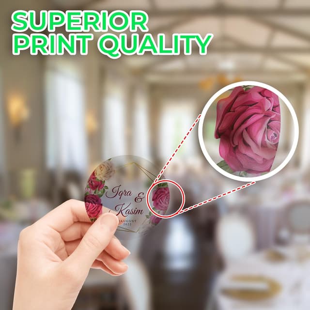 Detalle de Evergreen Goods A4 inkjet vinyl stickers paper