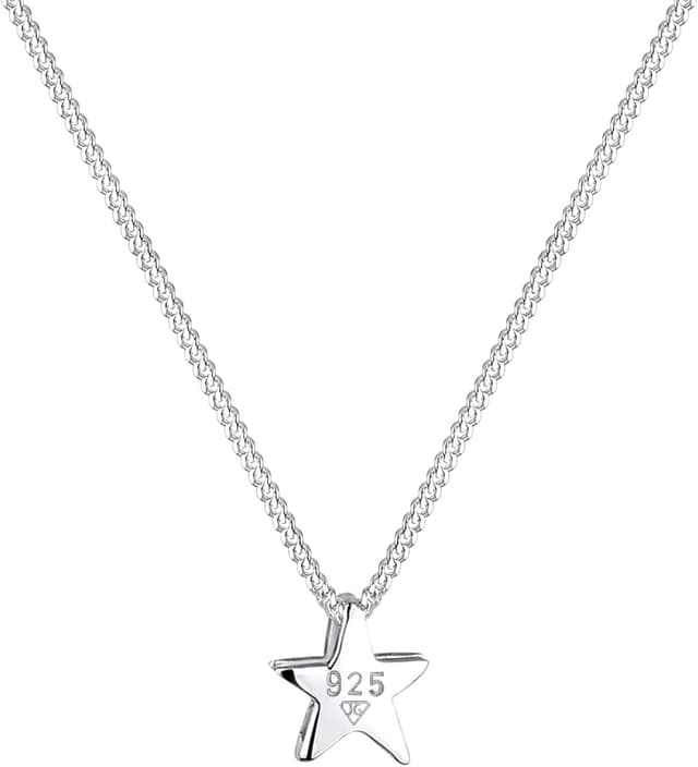 Thumbnail 3 de Elli Halskette Stern Anhänger 45 cm Silber 925