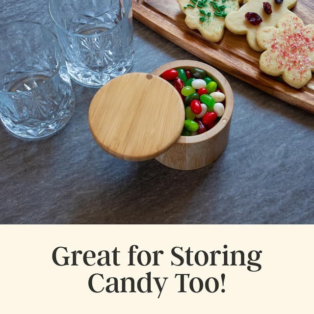 Thumbnail 6 de Totally Bamboo Salt Cellar 6 oz 🧂