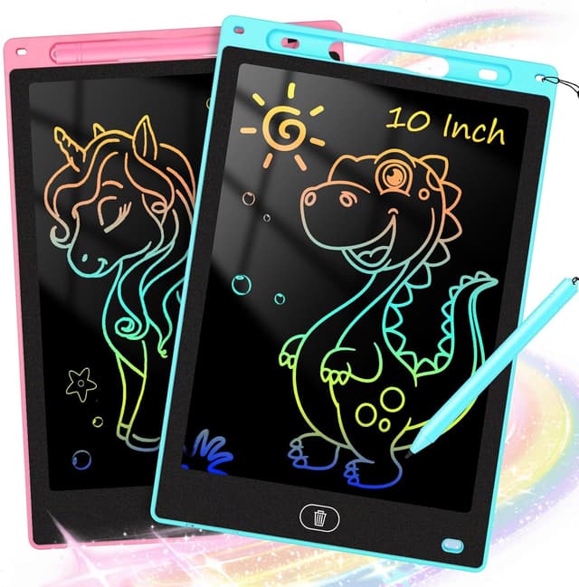 Detalle de KTEBO 2 Pack 10 Inch LCD Writing Tablet for Kids 📋