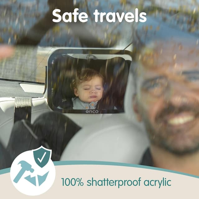 Thumbnail 4 de Onco Espejo de coche para bebé 360°