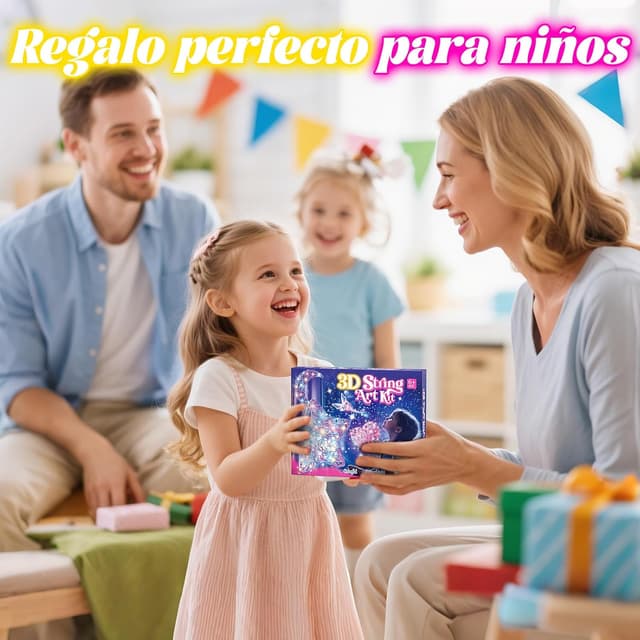 Thumbnail 6 de Hapikids Kit Arte Hilo 3D 6-12 años