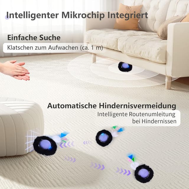 Thumbnail 3 de GoldenSun Schnellrollball Katzenspielzeug