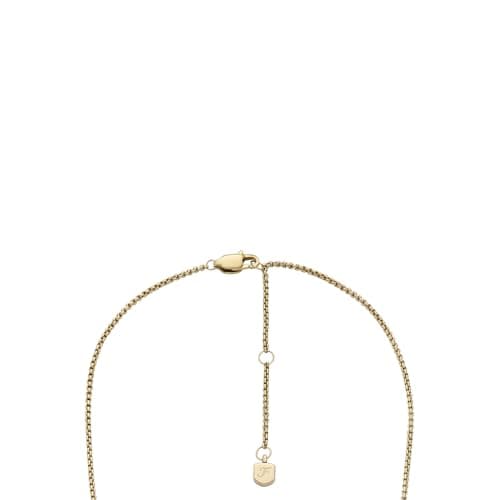 Thumbnail 4 de Fossil Collar redondo dorado en acero inoxidable