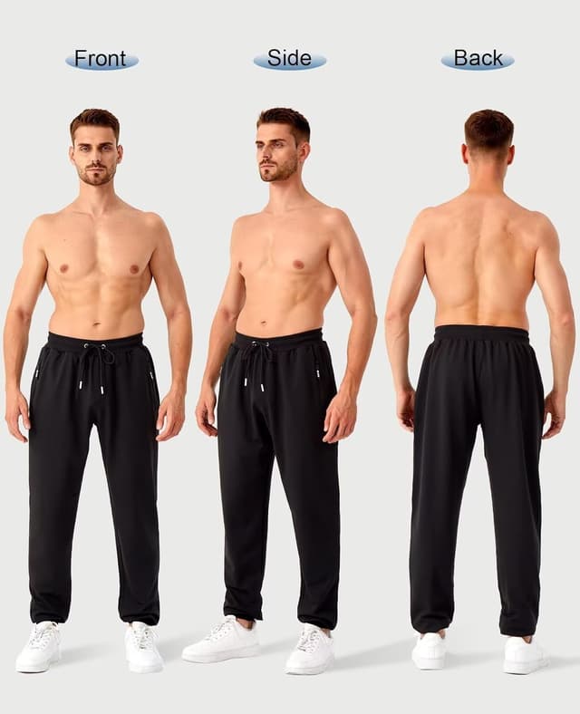 Detalle 2 de OZYJD Mens Sweatpants 5-Pack Athletic Joggers
