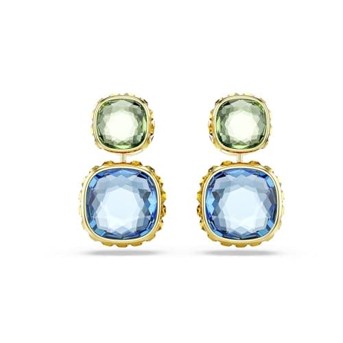 Detalle de Swarovski Pendientes Chroma Twist Talla Cojín 💍