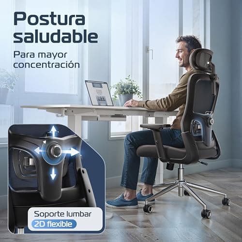 Detalle 1 de CLOUVOU BrightSeat silla ergonómica 150 kg