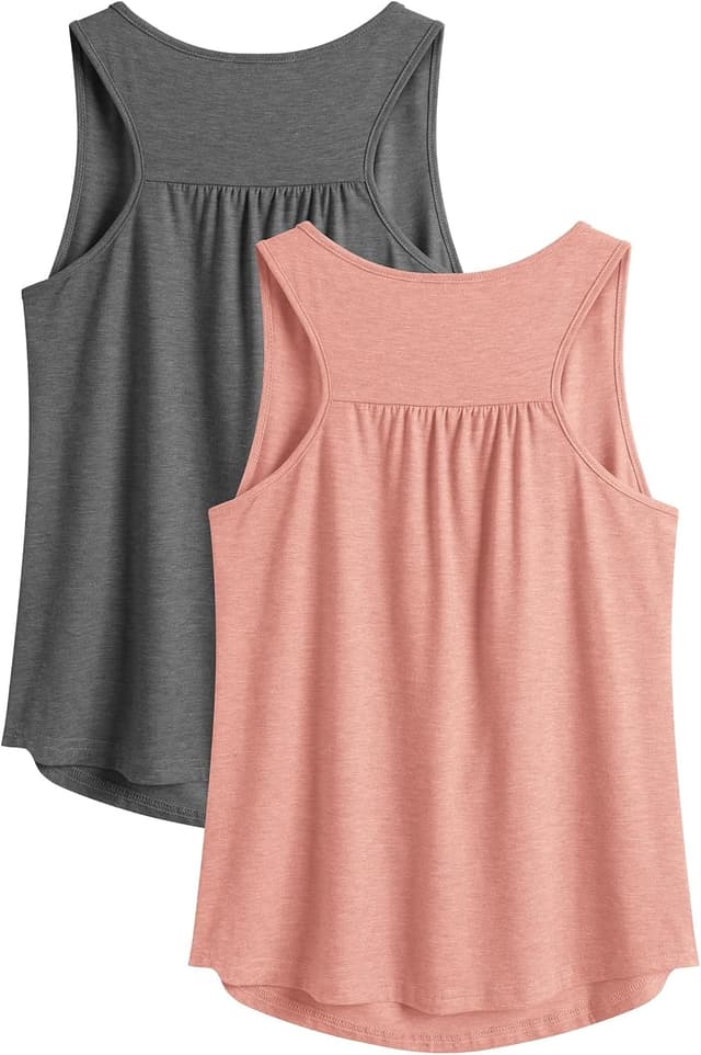 Detalle de Canotte yoga donna Racerback Loose Fit PINSPARK