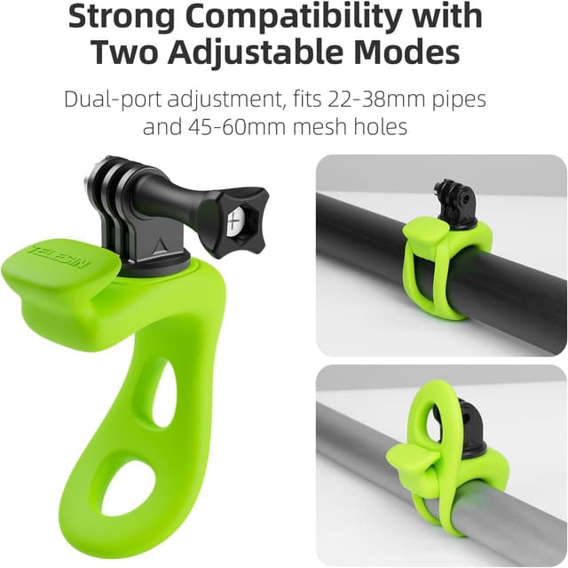 Detalle 2 de TELESIN Supporto Flessibile per Action Camera 360°