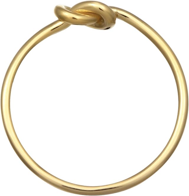 Detalle de Elli Damen-Ring Knoten 375 Gelbgold 💍