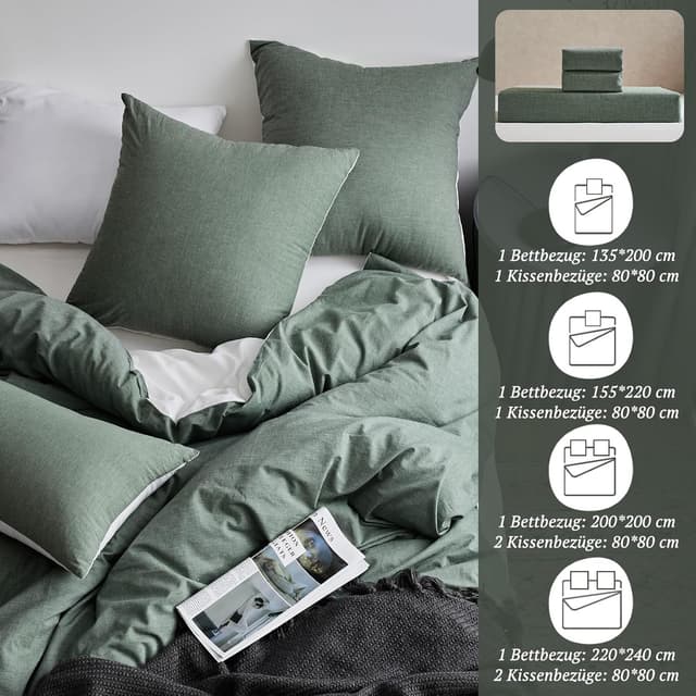 Thumbnail 6 de SOULFUL Bettwäsche 135x200 Baumwolle