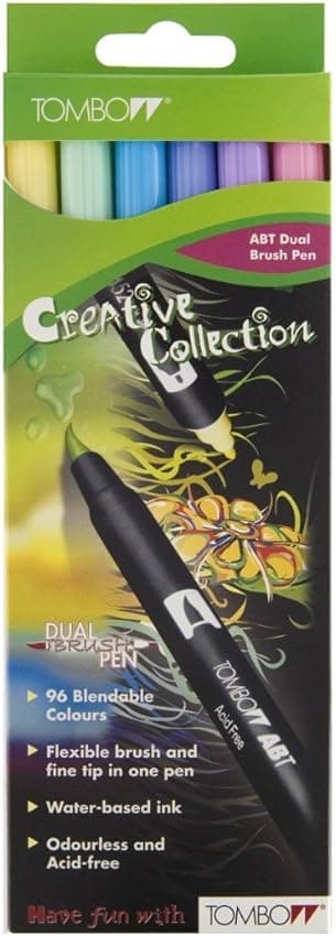 Thumbnail 5 de Tombow ABT Dual Brush — Estuche 12 rotuladores acuarelables 🎨