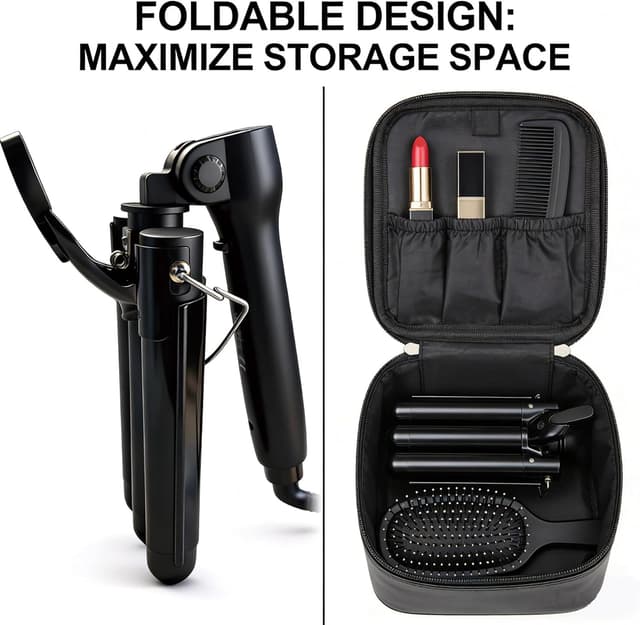 Thumbnail 5 de 3 Fässer Welleneisen 25mm Keramik Turmalin