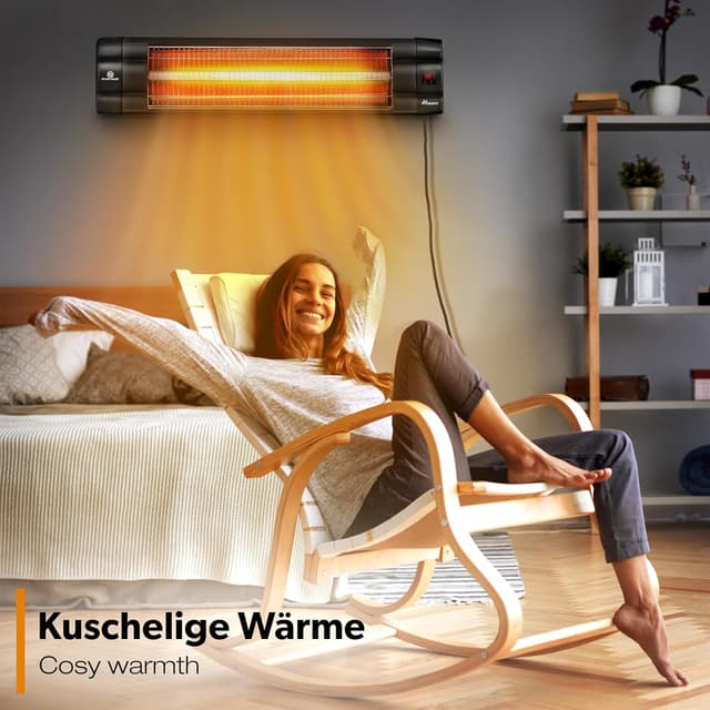 Thumbnail 6 de TRESKO Infrarot Heizstrahler 2500W für Terrasse