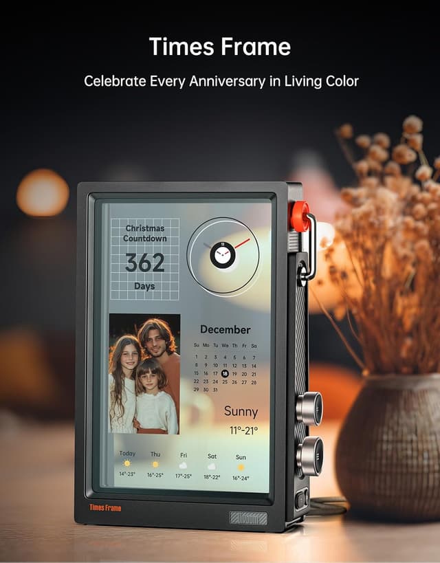 Thumbnail 6 de Divoom Times Frame 10.1" WiFi digital frame