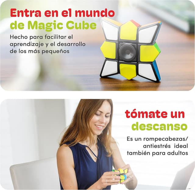 Thumbnail 5 de CUBIDI Estrella Cubo mágico 3x1 para niños