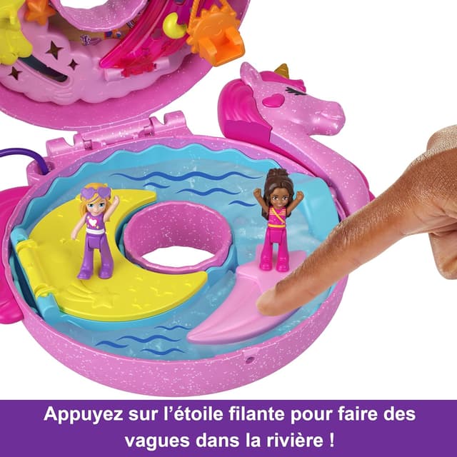 Detalle de Coffret Polly Pocket licorne licorne 12 accessoires