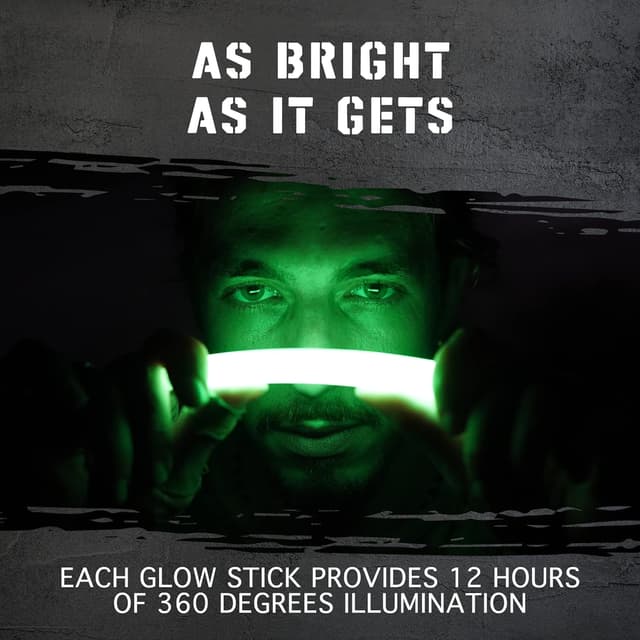 Detalle de Emergency Glow Sticks 12-Hour Duration