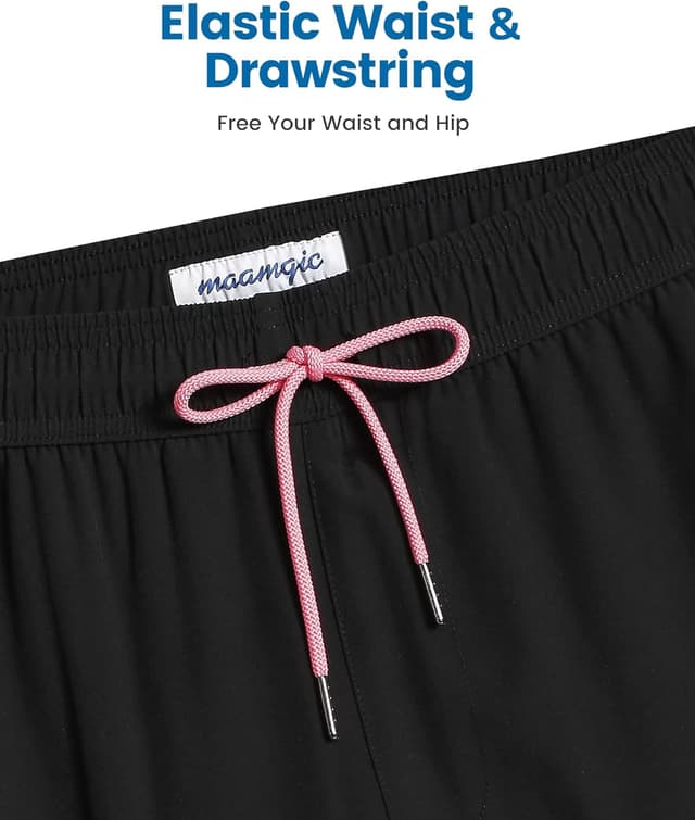 Thumbnail 3 de MaaMgic 7in Mens Swim Shorts with Compression Liner