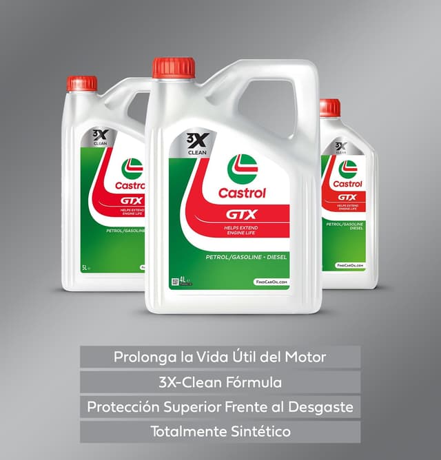 Thumbnail 3 de Castrol GTX 5W-30 RN17 5L Aceite de Motor