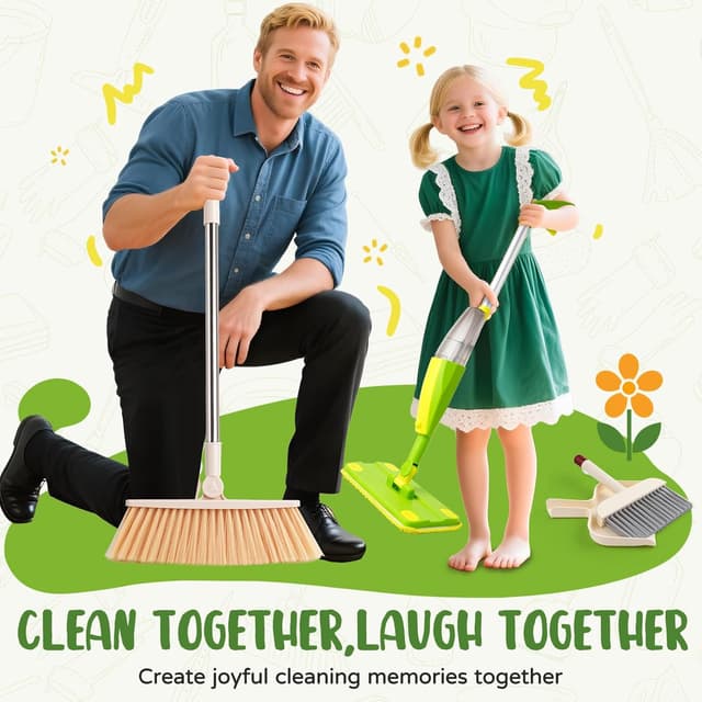 Thumbnail 6 de Kids Cleaning Toy Set 3+ with Spray Mop