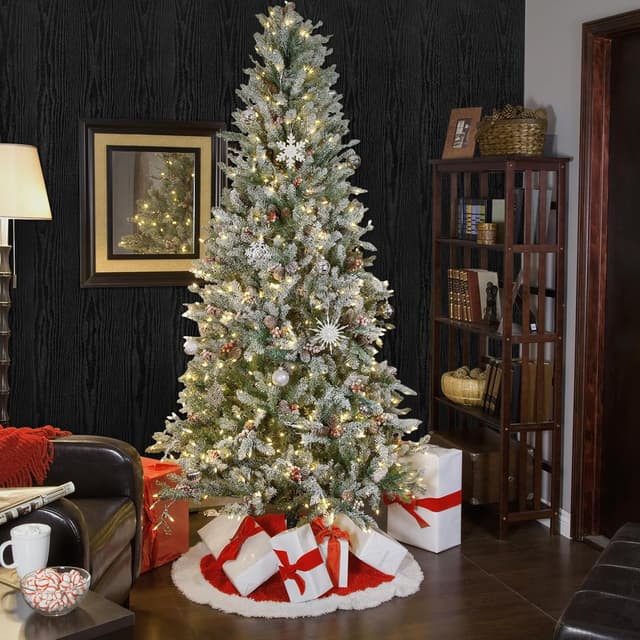 Detalle de Hode Papier adhésif effet bois noir pour meuble, rouleau 30 × 200 cm