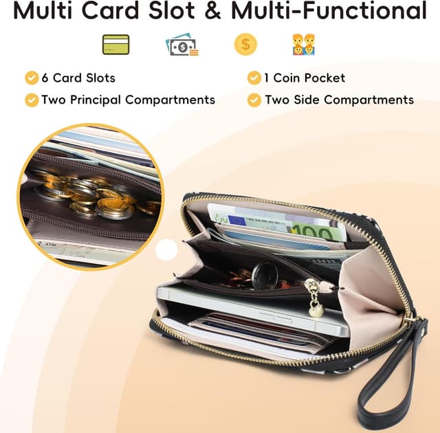 Detalle 2 de Pomelo Best Portafoglio Donna stampa floreale 16,5 cm