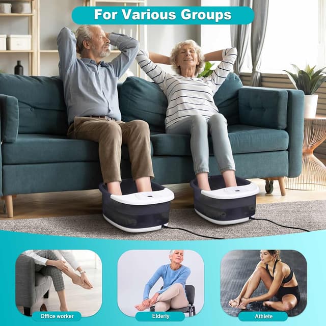 Thumbnail 4 de ECARBME Foot Spa with 22 Rollers ⚙