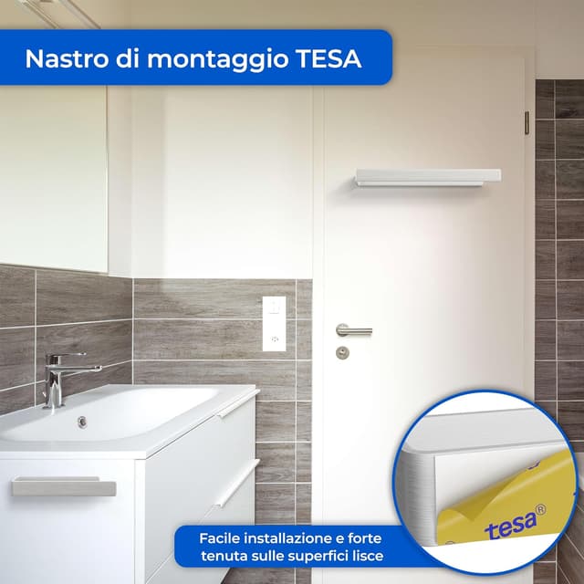 Thumbnail 2 de LIEBHEIM Barra portasciugamani 22 cm